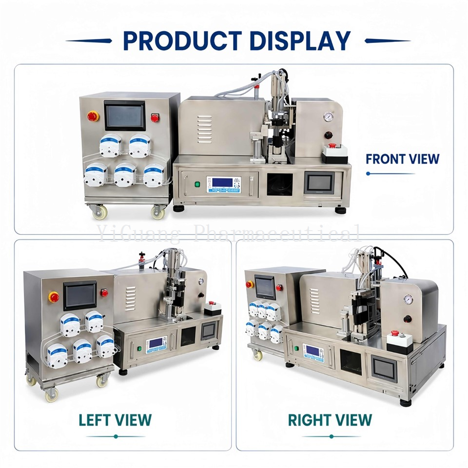 Eye Drop Plastic Ampoule Filling And Sealing Machine high quality